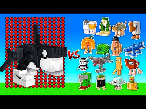 ITALIAN BRAIN ROT vs ORCALERO ORCALA en Minecraft 😨