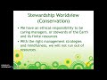 Worldviews in Environmental Science