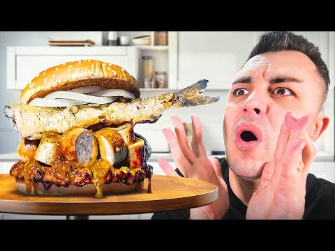 JE TESTE VOS BURGERS LES PLUS ÉTRANGES !