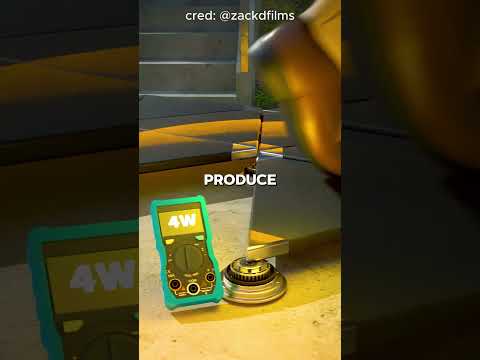 Generando electricidad al caminar 😮