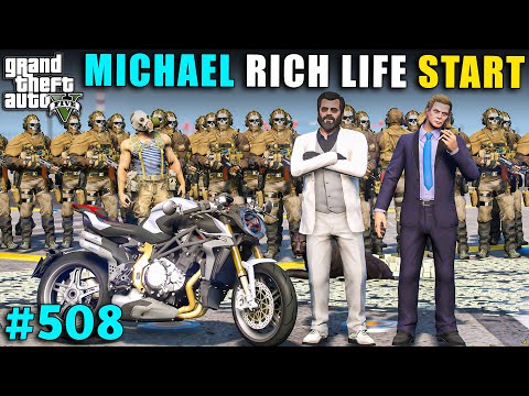 GTA 5 : MICHAEL IS BACK IN CITY #1 | Hindi 4k Gameplay | 2025