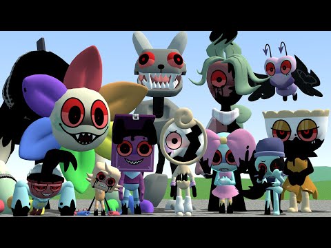 PLAYING AS ALL NEW DANDY WORLD MONSTERS IN GARRY'S MOD