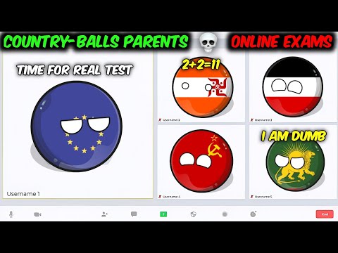 Countyballs parents became students 😂 (P3) Online Exams 🥶