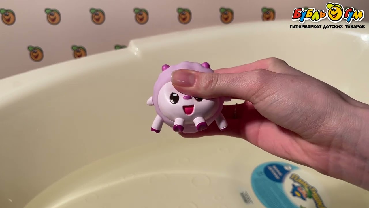 Игрушка для ванны Малышарики Барашик - видео Игрушка для ванны Малышарики Барашик - видео