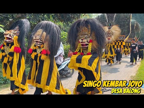 TERBARU !! Arak Arakan Reog Ponorogo & Barongan Blora Seni Barong SINGO KEMBAR JOYO Live Balong