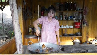 Renovate the garden that has been abandoned for a year and make food from the clams