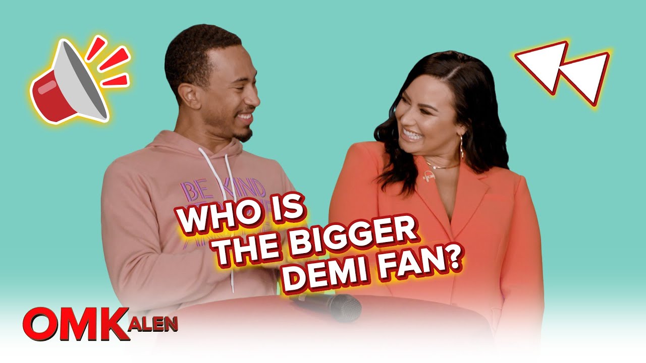 OMKalen: Kalen & Demi Lovato Play 'Who Is the Bigger Demi Fan? '