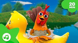 ¡Aprendé, cantá y divertite en La Granja! 🌾🎶 Canciones Infantiles (20 Min) | La Granja de Zenón