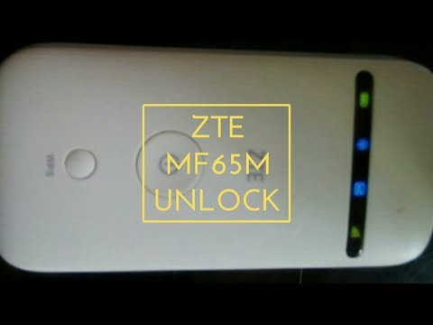 zte mf65 unlock 3g router