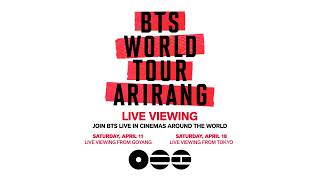 BTS WORLD TOUR 'ARIRANG' LIVE VIEWING IN GOYANG & JAPAN Main Trailer