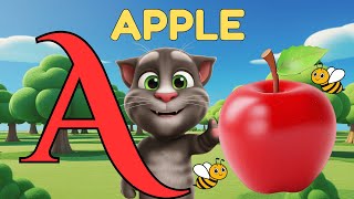 ABC Song | A For Apple, B For Ball | Phonics ABC Song 🎶 for Toddlers | Colorful Animals song#abcd