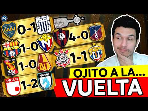 COPA LIBERTADORES 2025🔥IDA 2DA FASE (REPECHAJE)👉PREDICCIÓN Y ANÁLISIS