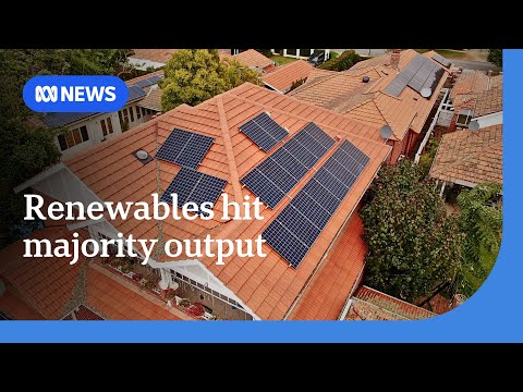 YouTube video thumbnail: Australia Hits Power Demand Record as Renewables Pass 50% Milestone