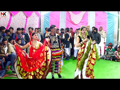 desi rai//बाएँ भुजा रे हनमत रहे देशी राई//मेघा सोनिया का खतरनाक dance//पहला कार्यक्रम अंगद ठाकुर राई