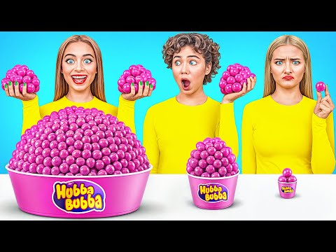 Provocarea Mâncare Mare, Medie Și Mică Placă | Rețete Delicioase Multi DO Challenge