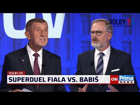 Superduel Andreje Babiše a Petra Fialy
