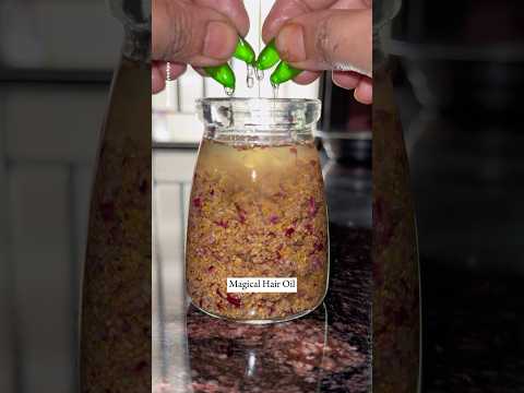 DIY Rapunzel Hair Growth oil, Overnight Long Hair Oil, Stop Hair fall 100%  #haircare  #longhair