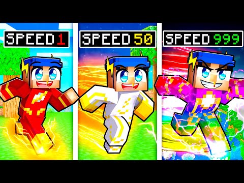 Upgrading Into THE FASTEST FLASH In Minecraft