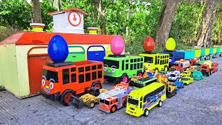 Wadidau‼️Mobil Truk Tronton Panjang Penuh Mobil Mobilan Oleng, Excavator, Mobil Pemadam, Tank Baja