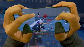 Iam back best clutches 😍 | 5 finger iphone 16 pro max handcam | PUBG MOBILE 