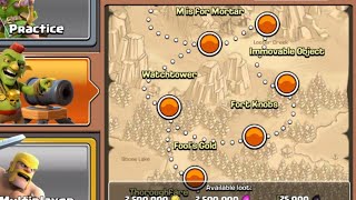 Clash of Clans | Single Player Levels Fort Knobs - Watchtower - Fool's Gold