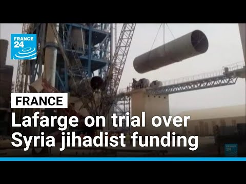 YouTube video thumbnail: France's Lafarge on Trial Over Alleged Payments to Jihadist Groups in Syria