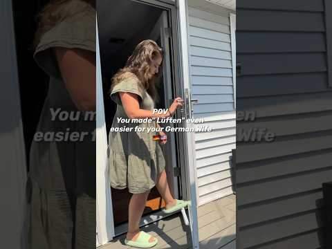 Would you want these doors!? #funny #german #american #deutschland #america #easy #wow #cool