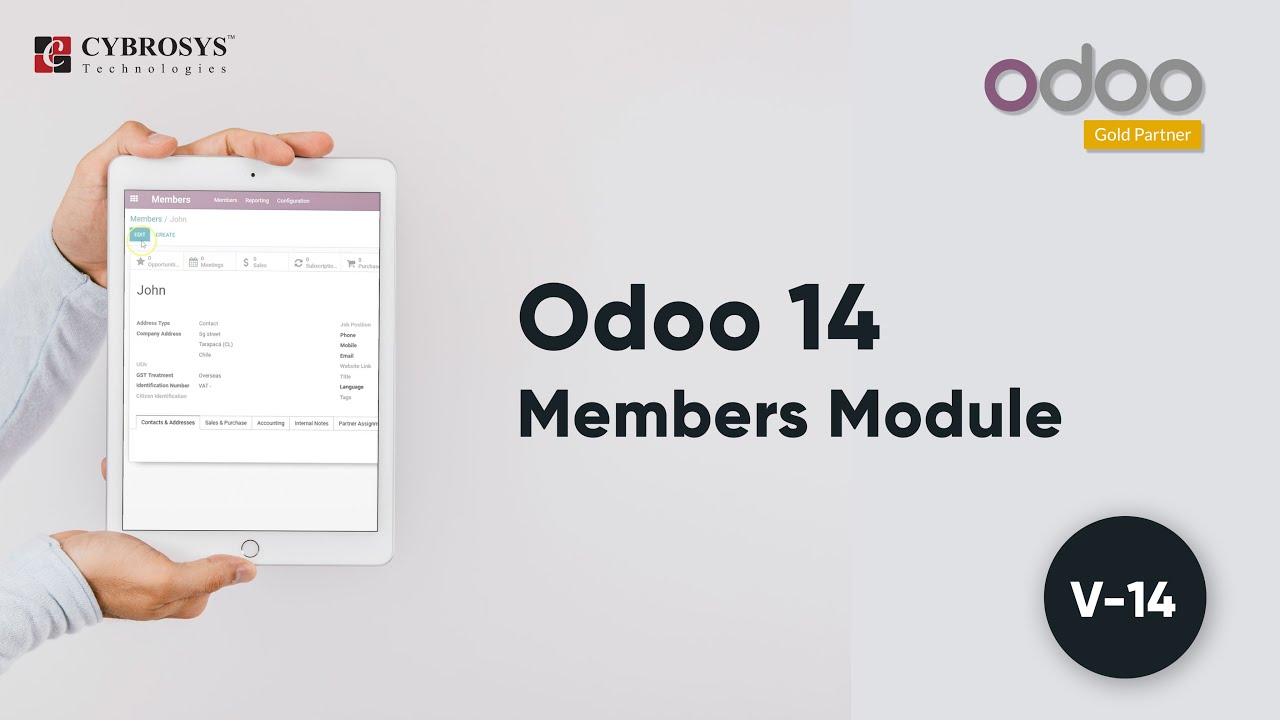 Odoo 14 Members Module | Odoo Functional Video | 16.02.2021

Membership is something that some business firms or other organizations introduce to help the customers and to ensure long ...