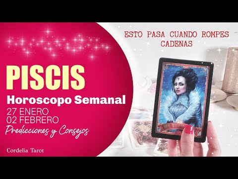 ⭐️PISCIS! PRUEBA SUPERADA!! YA ESTÁS LISTO PARA ESTO Y ES GRANDE!! Horóscopo/Tarot Semanal Cordelia