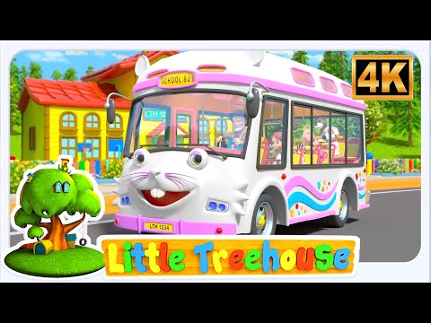 Ruote Sull'Autobus Canzone | Filastrocche Per Bambini In Italiano - Littletreehouse