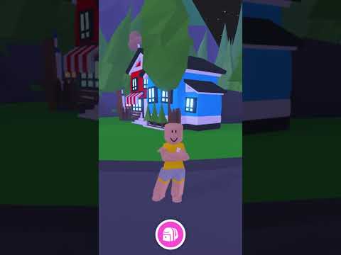 This bully flexed on a noob but didn’t realise she had a secret in adopt me…👀 #shorts
