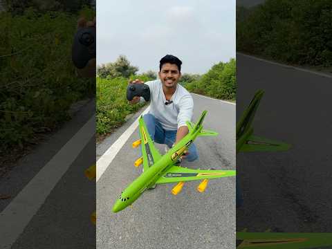 Remote Control Airplane Unboxing And Testing