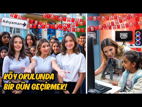 KÖY OKULUNDA BİR GÜN GEÇİRMEK !? Sıla Dündar | Feride Özdinç | Roseheus | 29 EKİM ÖZEL