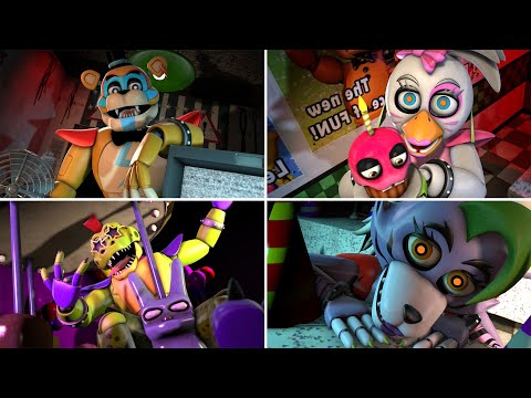 FNAF Security Breach Animatronics Become Friends