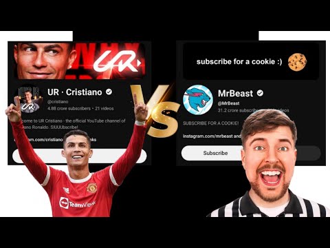 Cristiano vs Mr beast | #cristiano