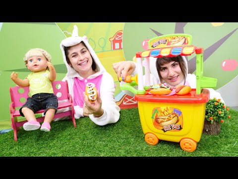 Yemek yapma kız oyunları. Ekler tatlısı yapalım! Unicorn video