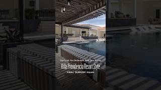 One Level. Five Bedrooms. Your Own Resort.