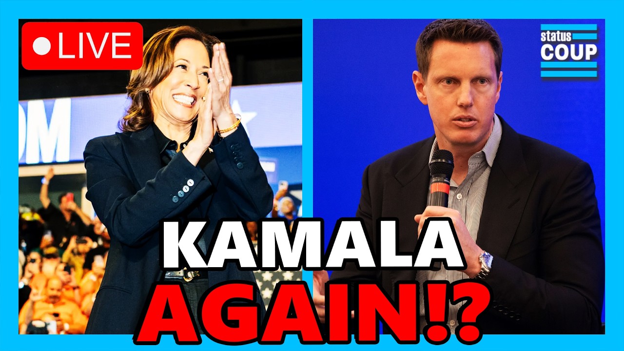 LIVE Kamala 2028 Nearly Official, Billionaires Buy the News AGAIN