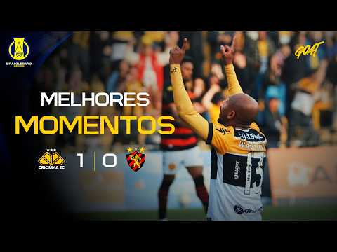 Criciúma-SC 1 x 0 Sport Recife-PE
