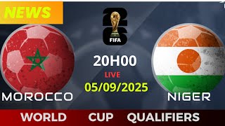 Morocco vs Niger LIVE | World Cup 2026 Qualifiers | Highlights & Match Analysis