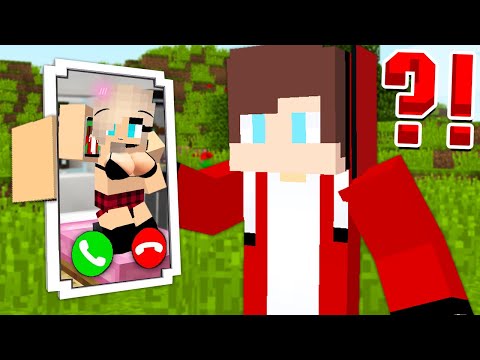 MAIZEN - JJ CALL GIRL in VILLAGE!? - Minecraft Animation JJ & Mikey