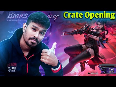 BGMI New Ultimate Crate Opening 😍 New Vampyra Set Crate Opening