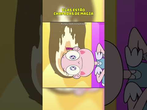 ELAS ESTÃO CHAPADAS DE MAGIA #starvsasforçasdomal #desenhoanimado