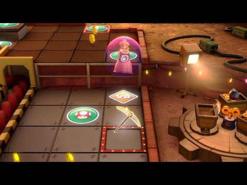 Super Mario Party Partner Party #2630 Gold Rush Mine Koopa Troopa & Diddy Kong vs Monty Mole & Wario
