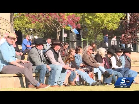 YouTube video thumbnail: Oklahoma City Honors Workers for Bombing Recovery Efforts