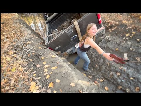 Abby gets dirty on this recovery