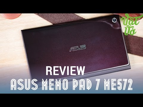(VIETNAMESE) [Review dạo] Đánh giá ASUS MeMO Pad 7 ME572 - màn hình đẹp, hiệu năng tốt, camera ngon