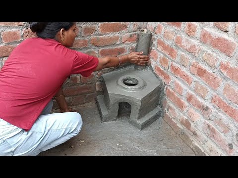 technology oven and chulha | mitti Ka chulha banane Ka tarika | mud stove | fere stove, primitive