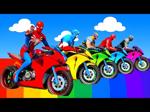 الرجل العنكبوت انقاذ باتمان Spider-Man Rescue batman vs iron man vs venom funny Game GTA 5 superhero