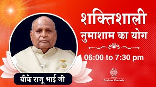 Live : नुमाशाम योग - कमेंट्री के साथ |  Evening Meditation | BK Raju Bhai Ji | 09 August 2025
